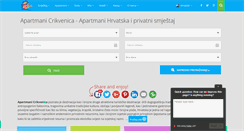 Desktop Screenshot of apartmani-crikvenica.com